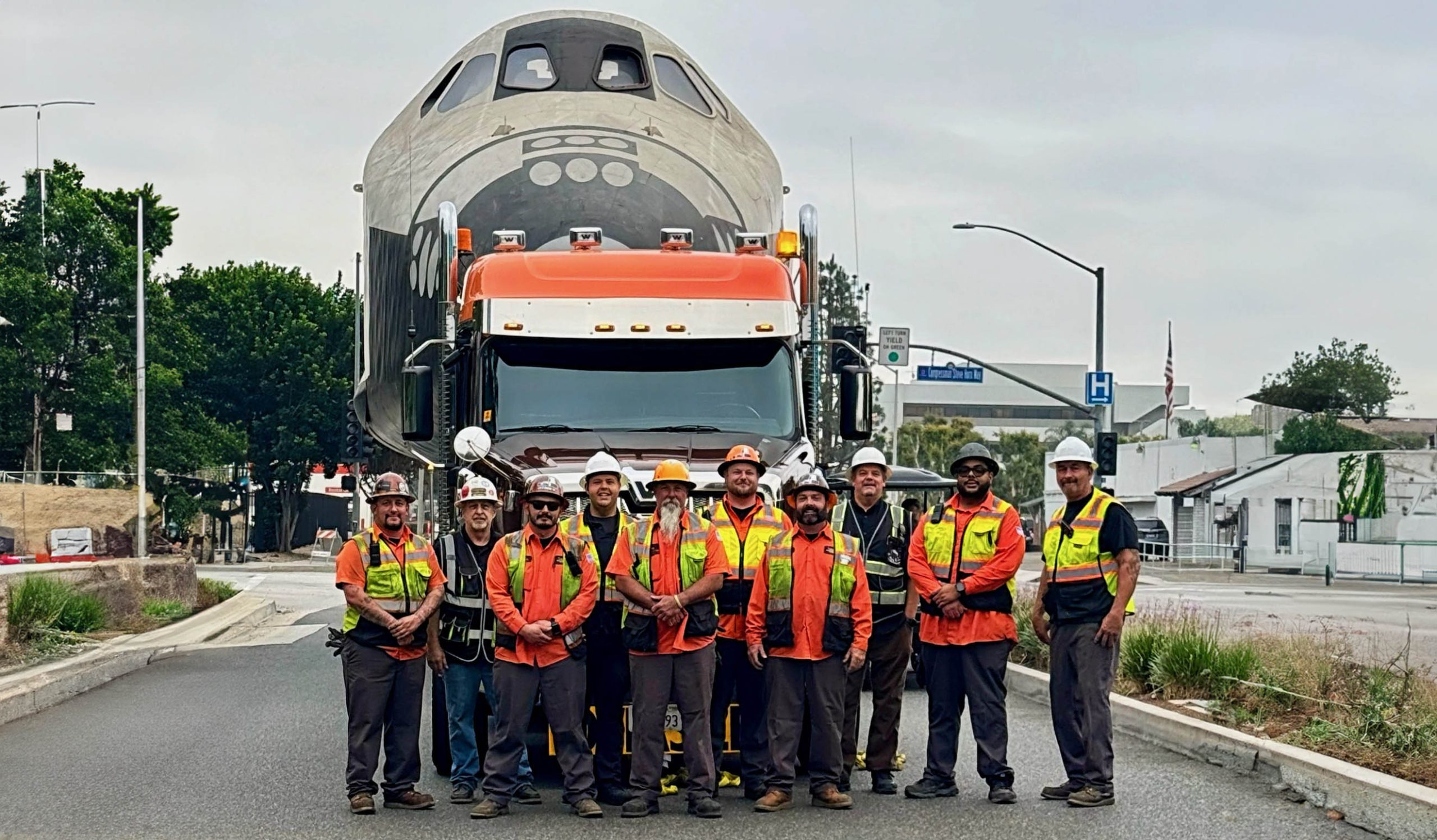 The “Inspiration” Space Shuttle Transported by Dunkel Bros